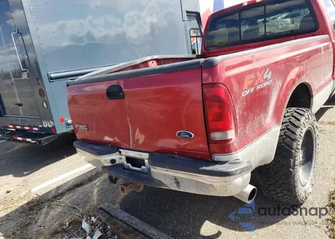 2003 Ford F350 Srw Super Duty из США, поврежденный, VIN 1FTSW31P83EC59167